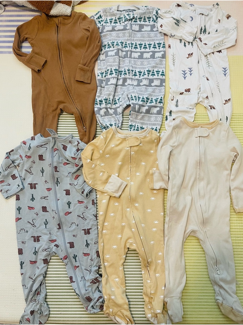 Pajama sleepers Boys 6-9m